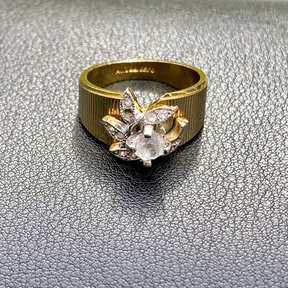 VINTAGE 24K ESPO RING - Picture 1 of 15